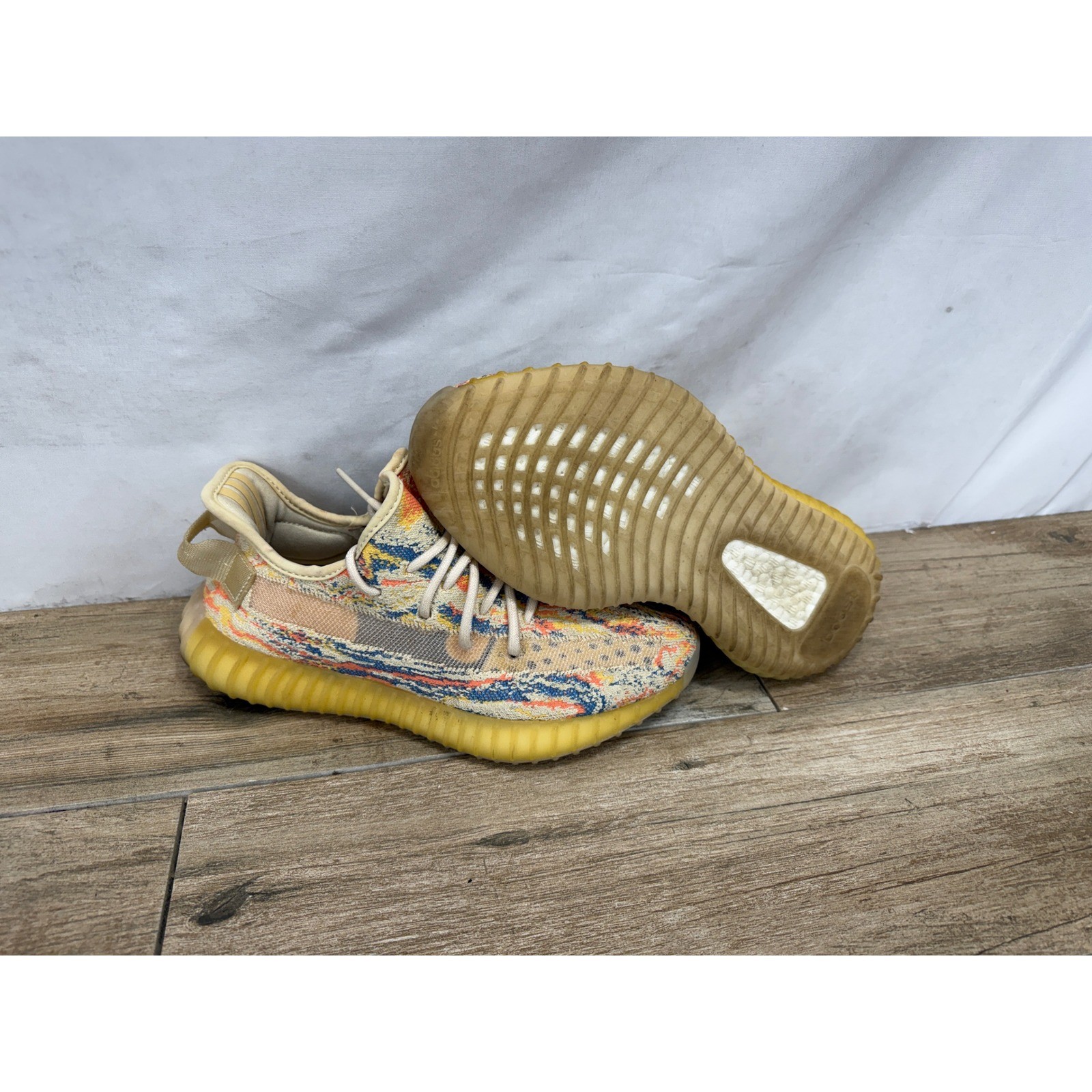 Adidas Yeezy Boost 350 V2 MX Oat Orange Blue Yellow GW3773 Mens Size 6