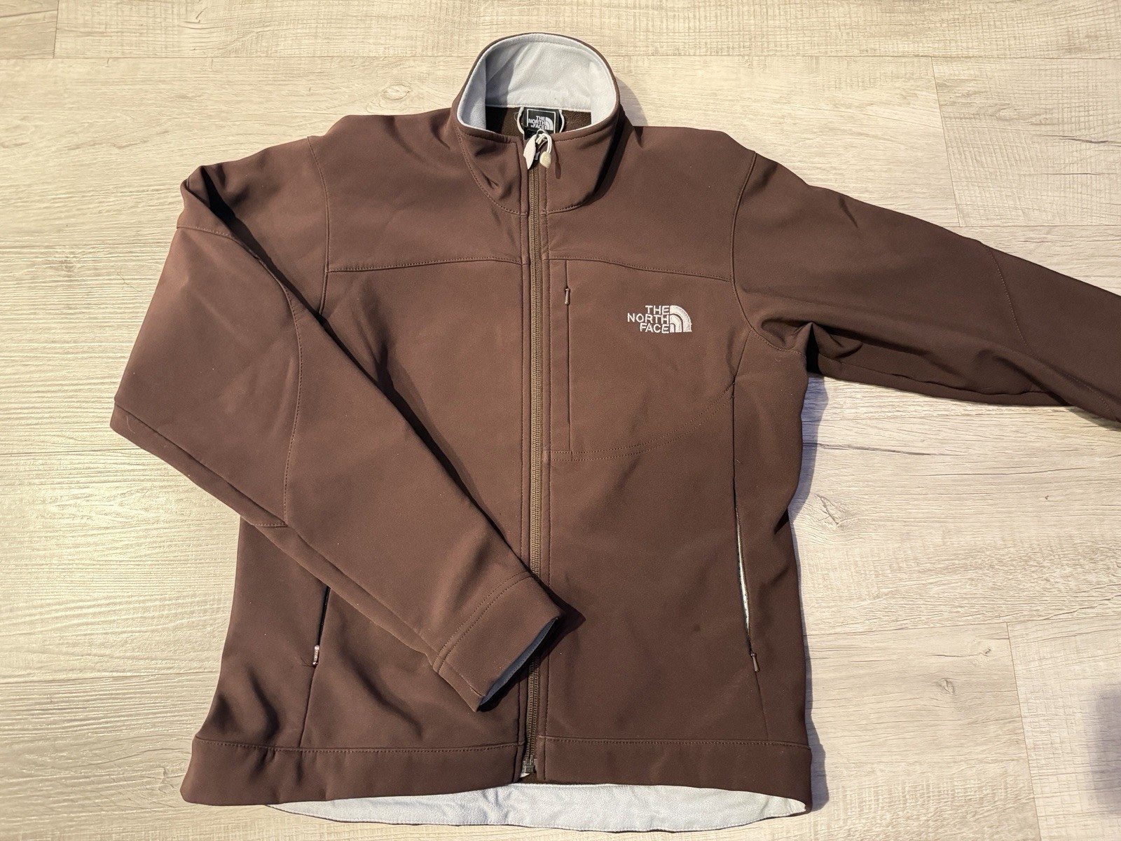 The North Face Apex Women’s Brown Full Zip Jacket Long Sleeve Size S