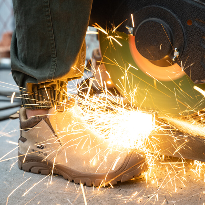 Botas De Trabajo Para Hombre Mens Welding Safety shoes Composite toe work boots