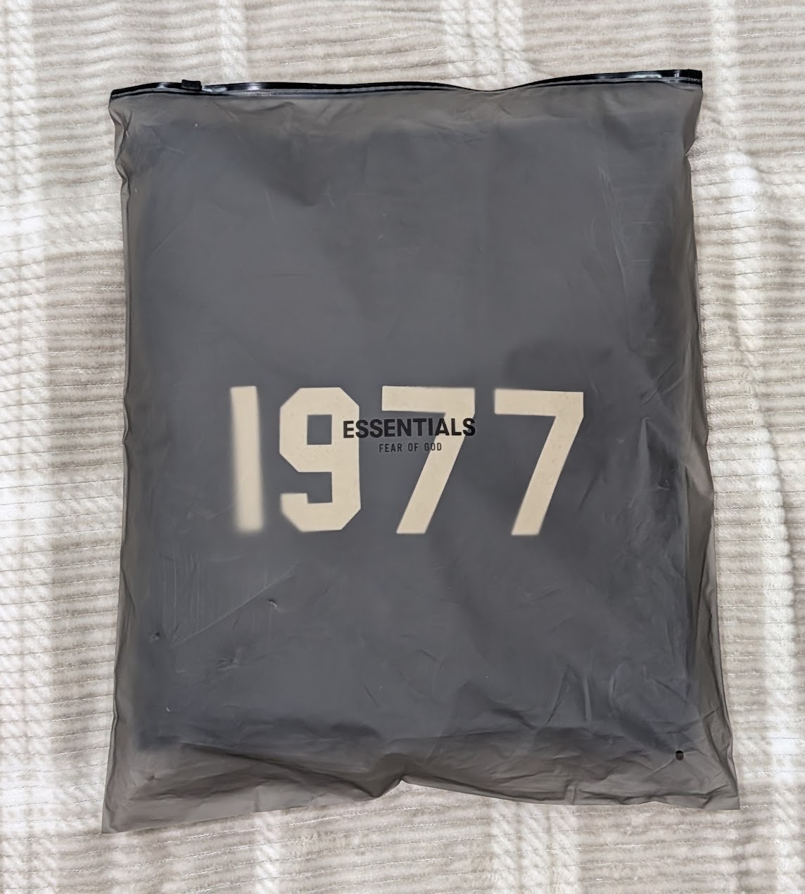 Fear of God Essentials Hoodie 1977 ‘Iron’ M Size Loose Oversize Hoodie NWT