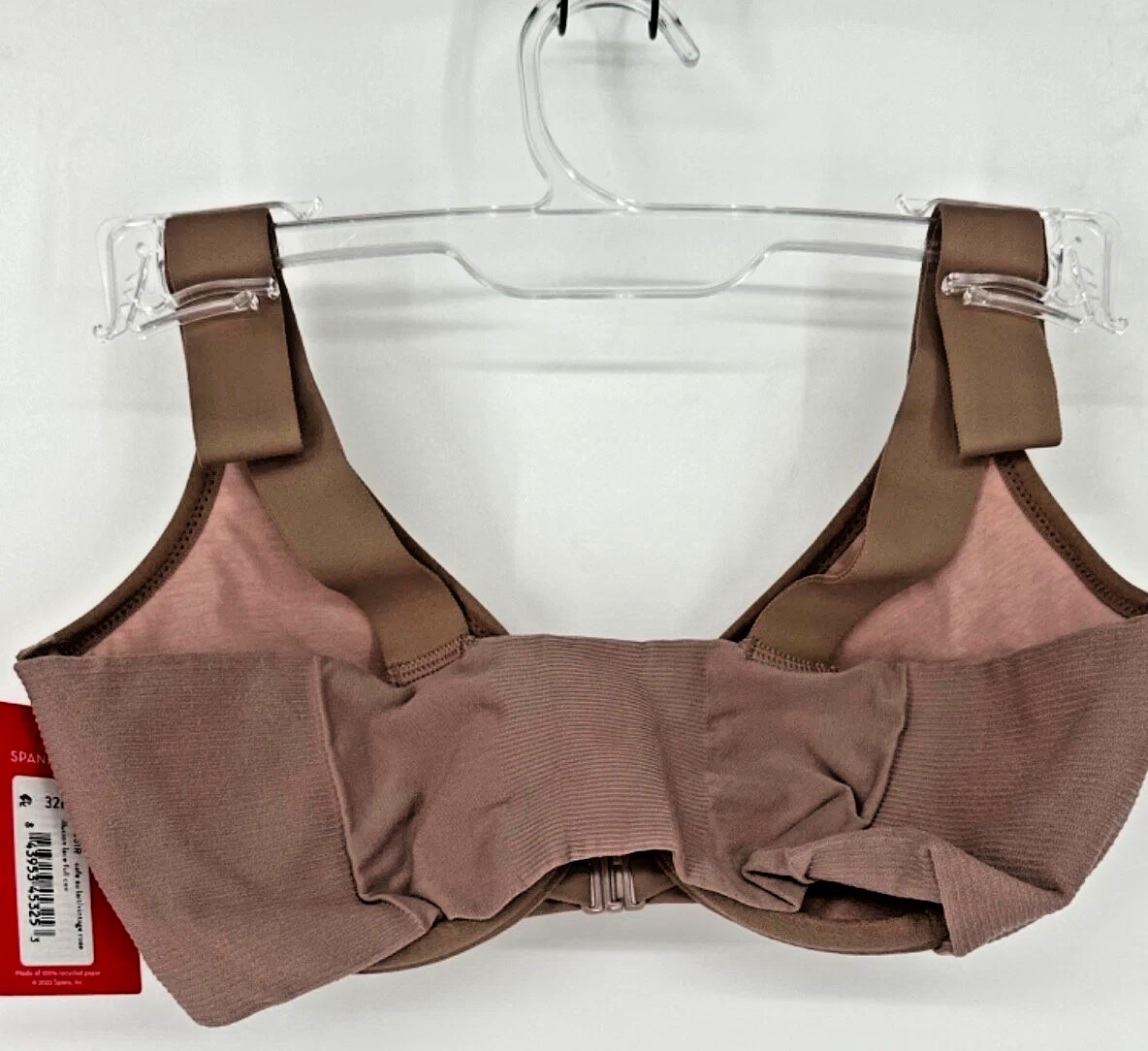 SPANX Bra-LLelujah Illusion Lace Cafe Au Lait Vintage Rose Underwire Womens 34B