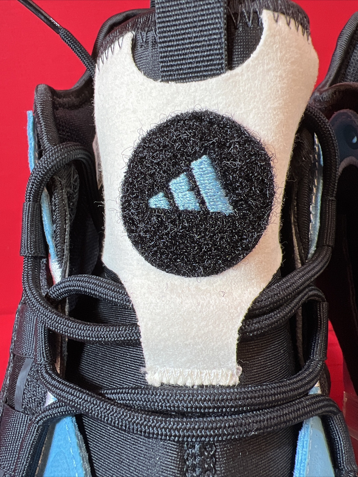 Size 13.5 – adidas BYW Select Black Preloved Blue