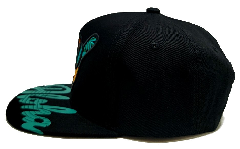 Hawaii New Top Level Aloha Floral Hang Loose Maui Black Era Snapback Hat Cap