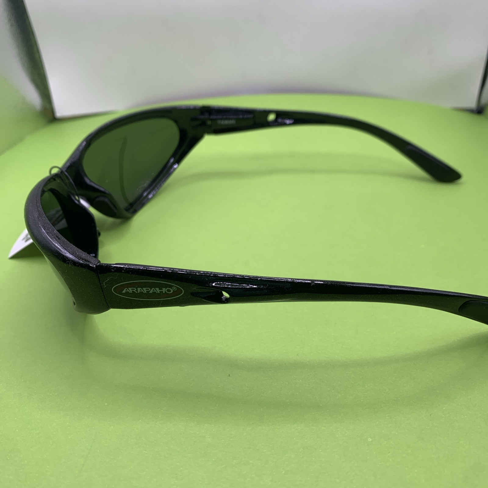New Arapaho Polarized Sunglasses Fishing Outdoors Black Frame Spring Hinge