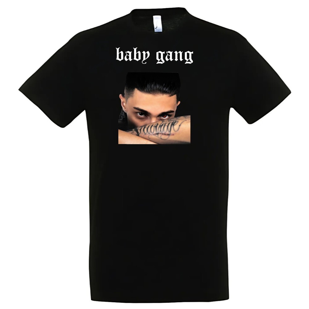 BABY GANG T-SHIRT 100% COTTON KNIT SINGER T-SHIRT