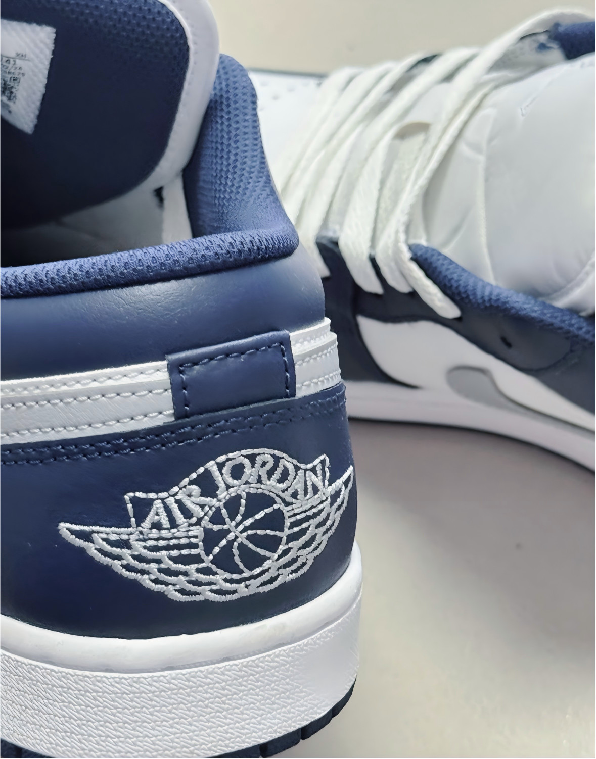 Jordan 1 Low ‘White/Blue” Men’s Retro Sneakers-AJ1 Low OG Style