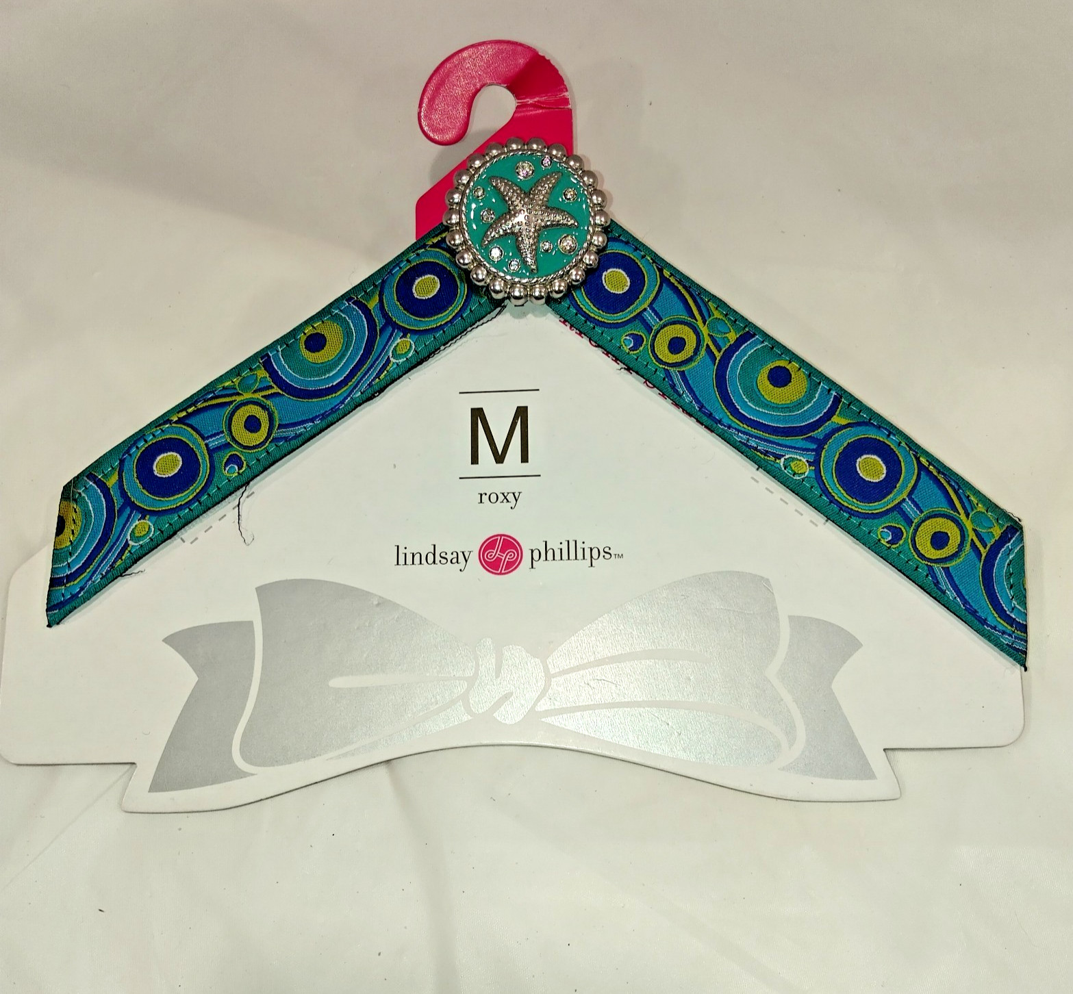 Women’s LINDSAY PHILLIPS Med SWITCHFLOPS INTERCHANGEABLE STRAPS Blues Starfish