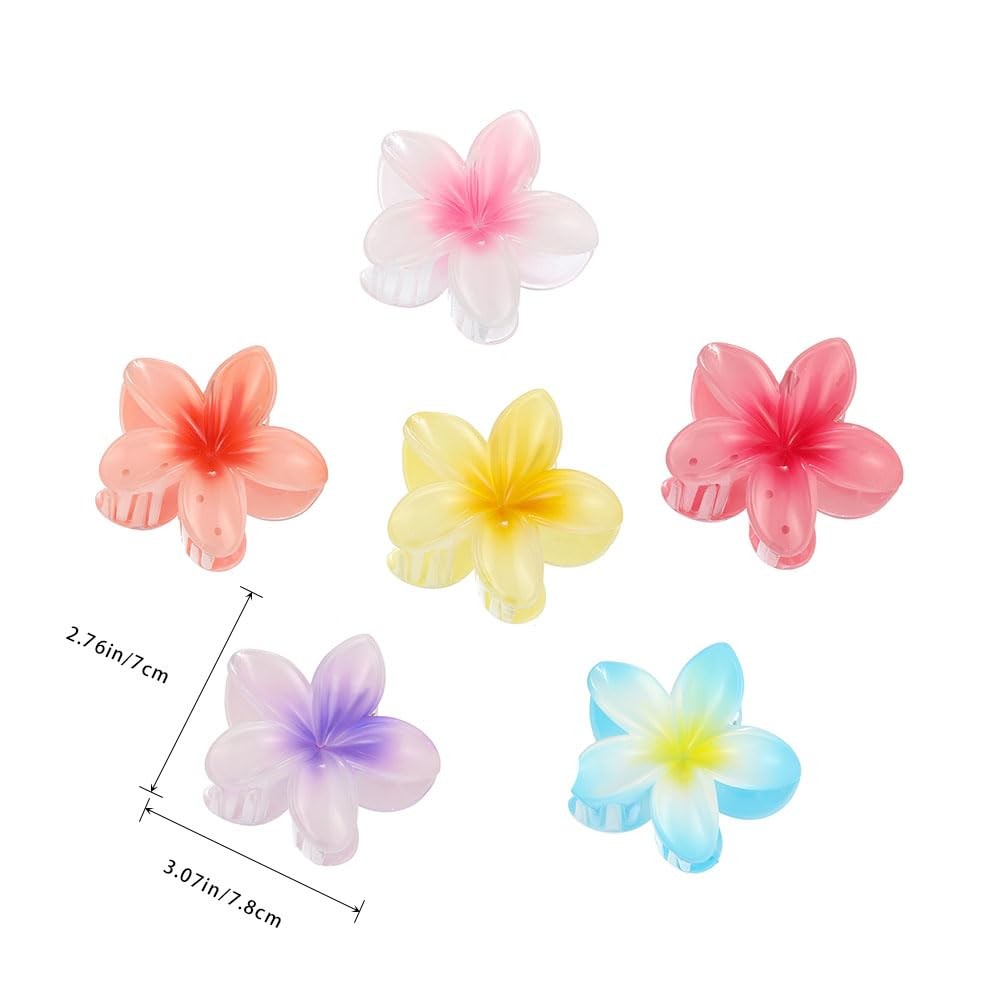 Firopia 6 Pcs Flower Hair Clips | Clip for Thick Thin 6pcs flower claws