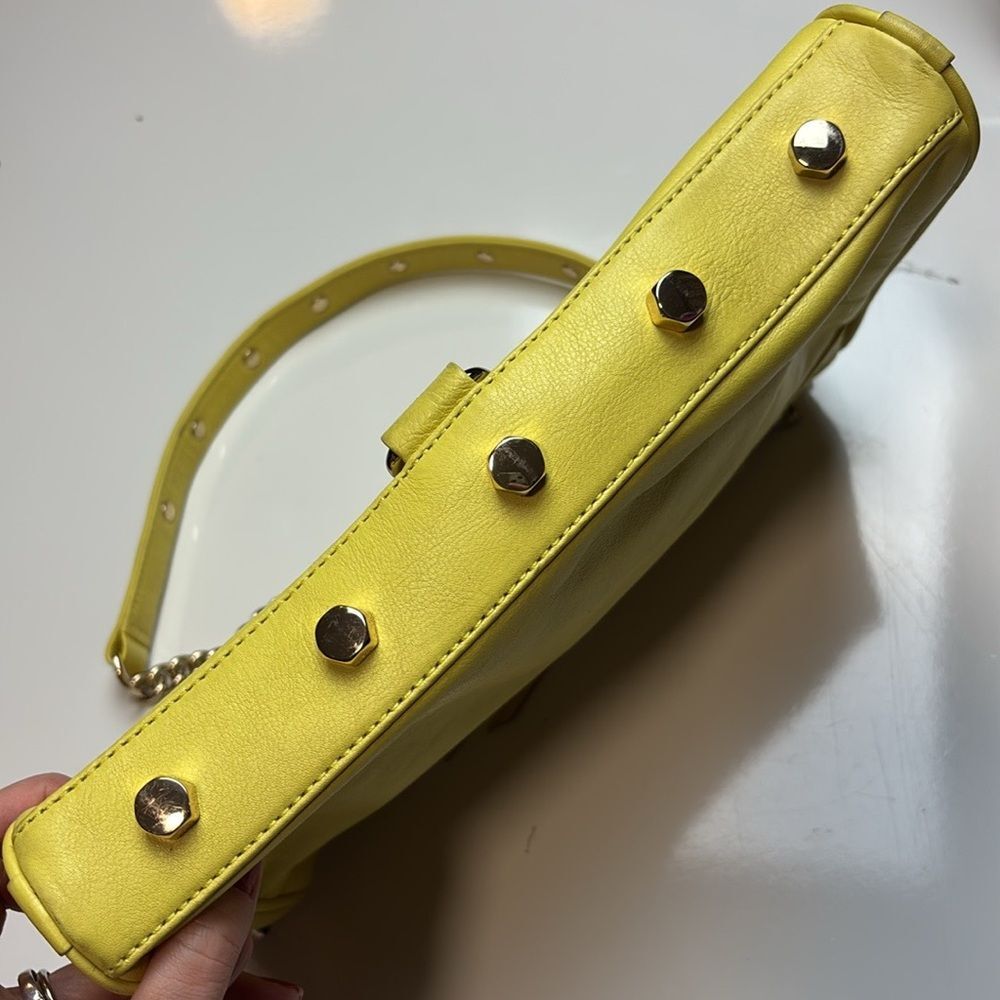 Rebecca Minkoff yellow mac crossbody bag