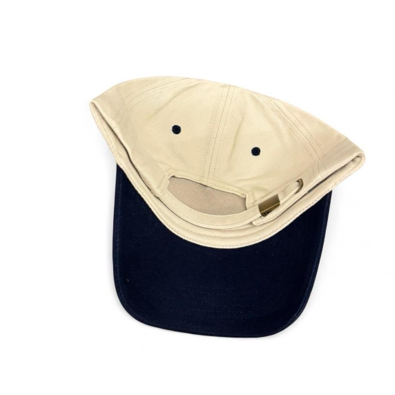 Vintage Anvil blank baseball cap Navy white Sz OSFM