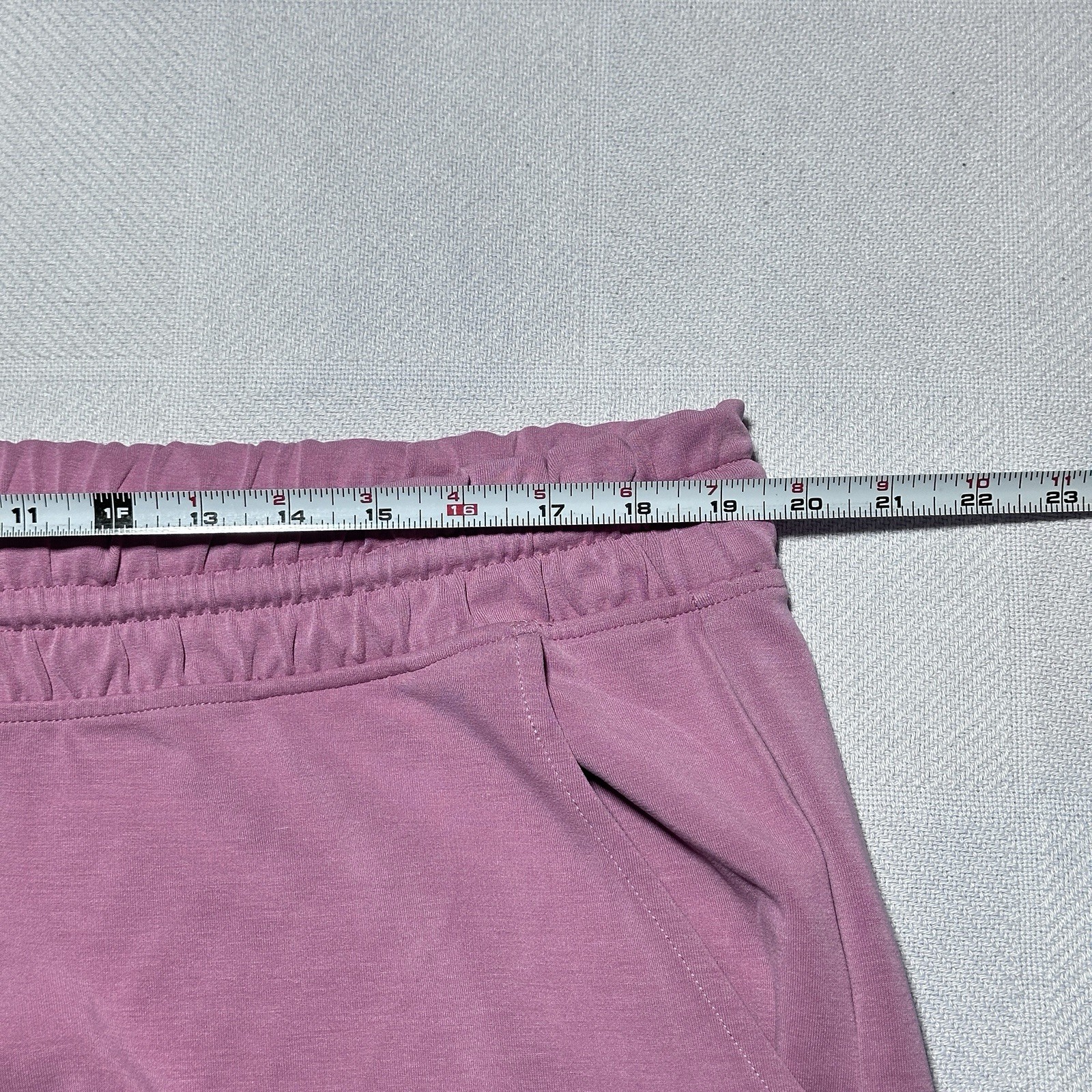 Athleta Seasoft Straight Pants Womens 2X Pink Wide Leg Crop High Rise Silky Soft
