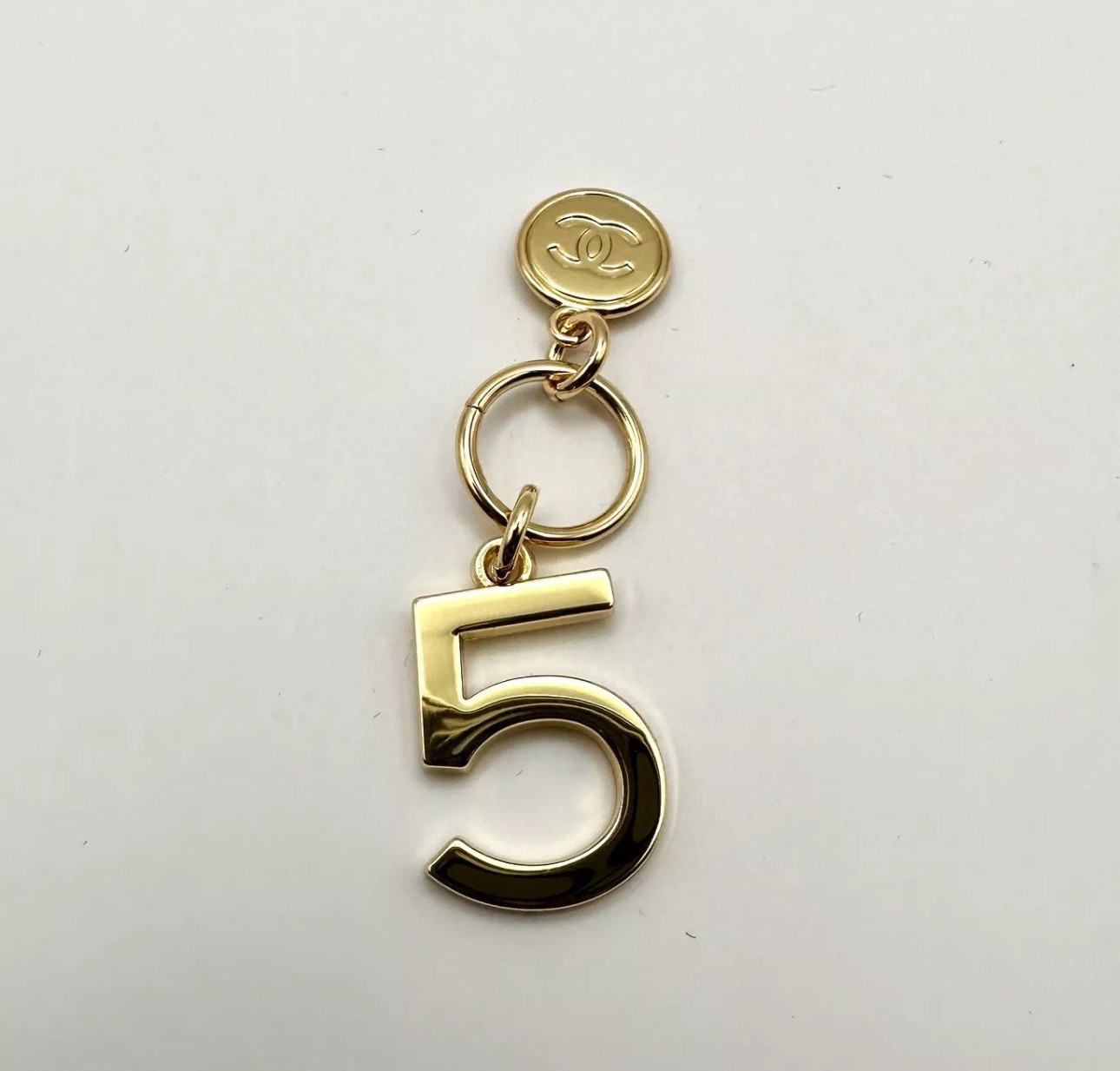 Chanel No.5 Holiday Special Limited Edition Logo Charm metal