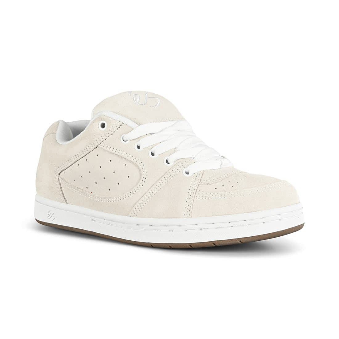 eS Accel OG Skate Shoes – White/Gum