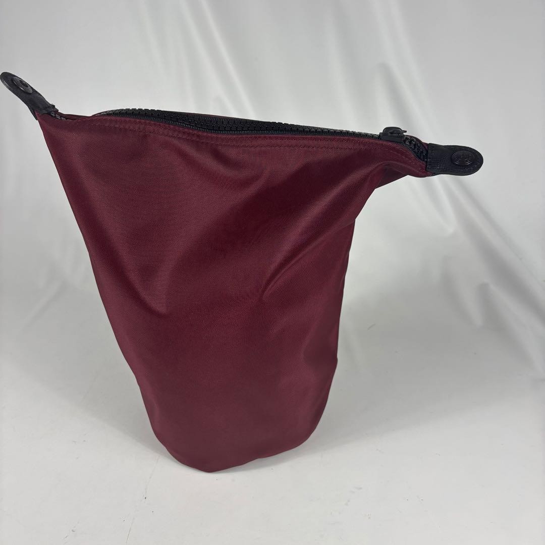 LONGCHAMP Le Pliage Scuba Bordeaux Polyamide(Nylon) Pouch Women’s