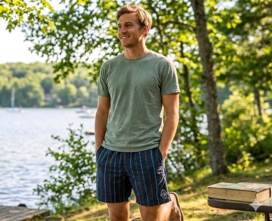 prAna Indio Heritage Shorts Stormy Night Men’s Small NWT $75 MSRP