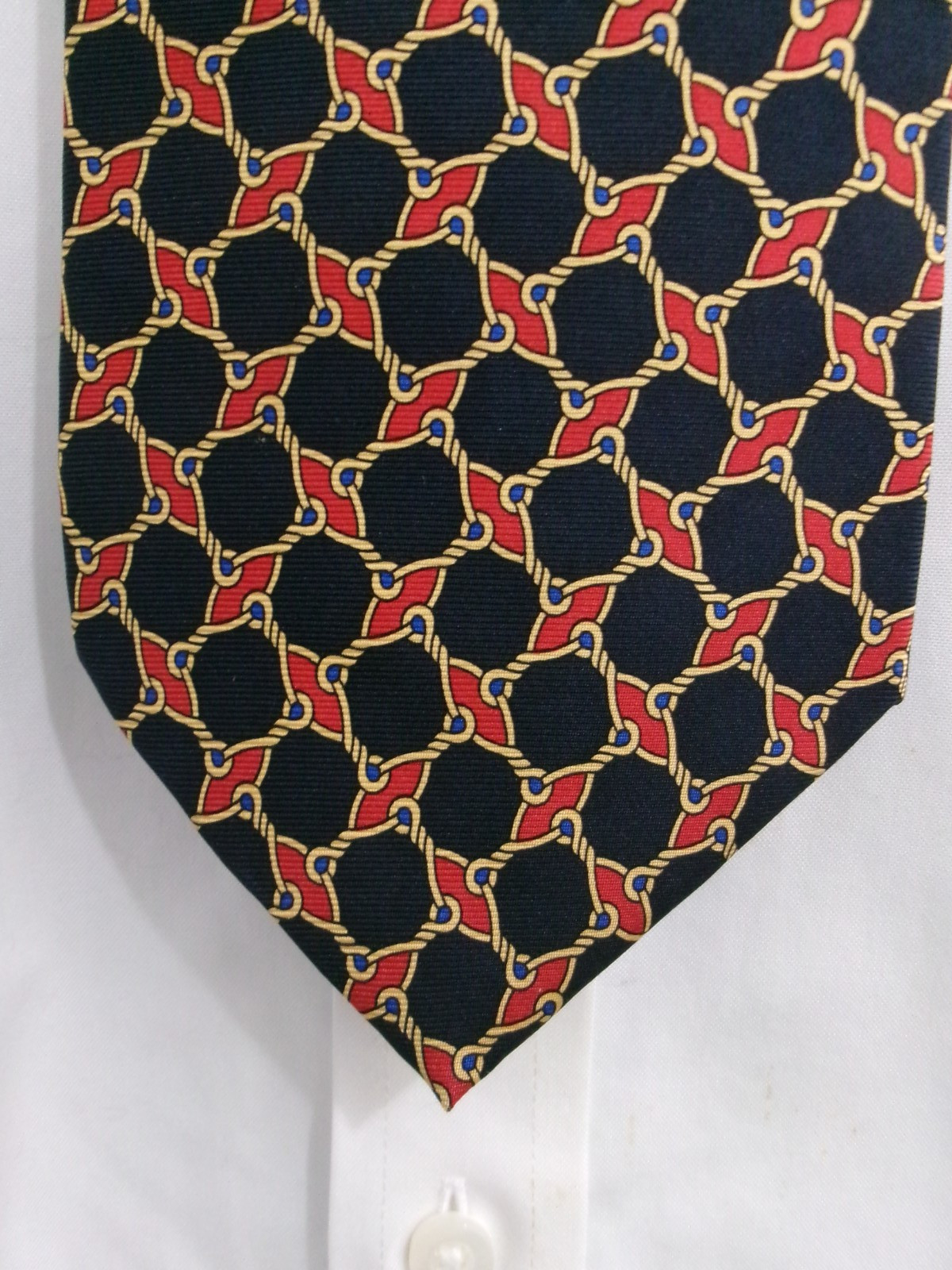 BROOKS BROTHERS /USA 🔥 3 3/4″ WIDE / SILK NECK TIE