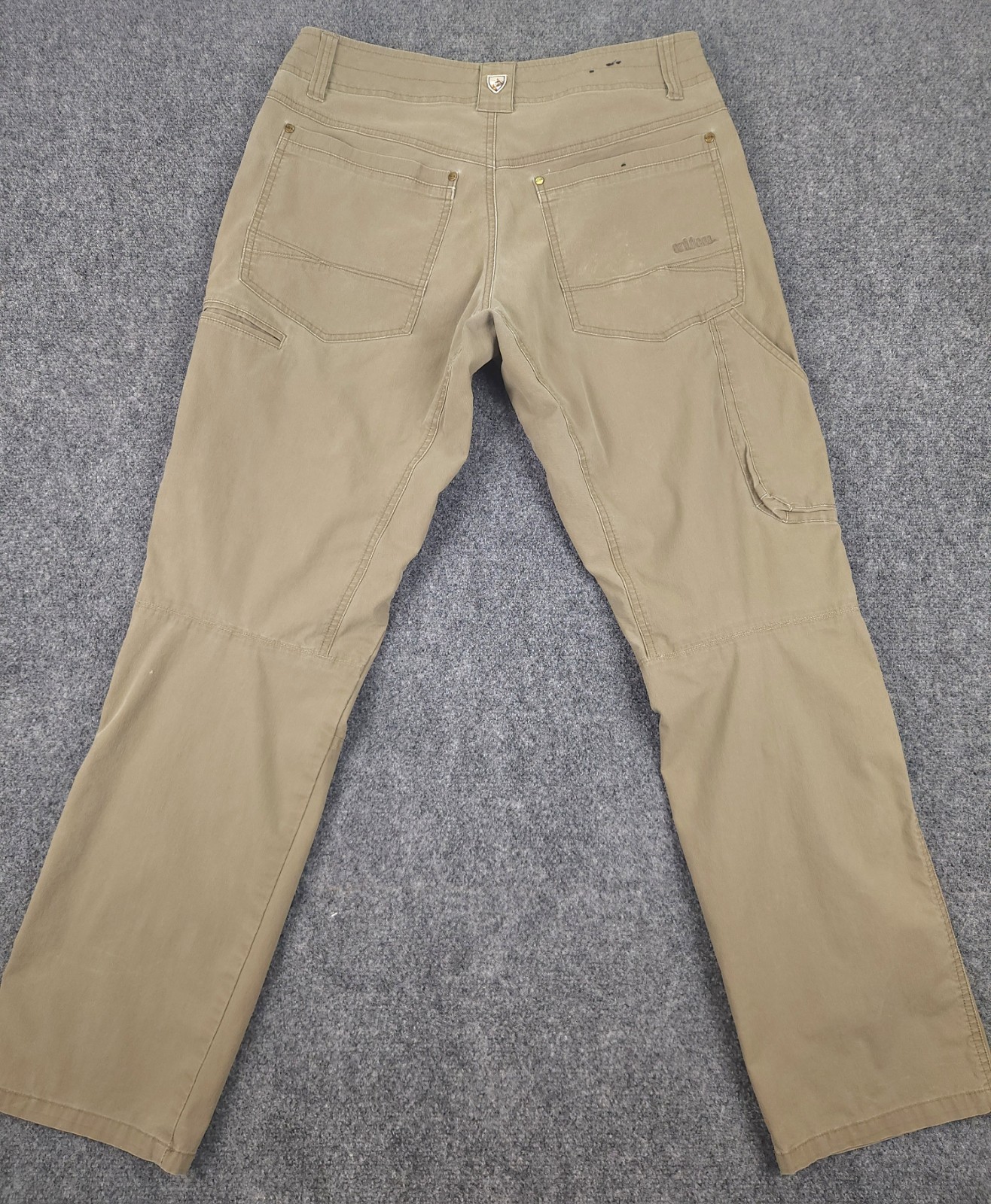 KUHL Revolvr UberKUHL Stretch Pants Men’s 32×32 Khaki Hiking Outdoor Casual…