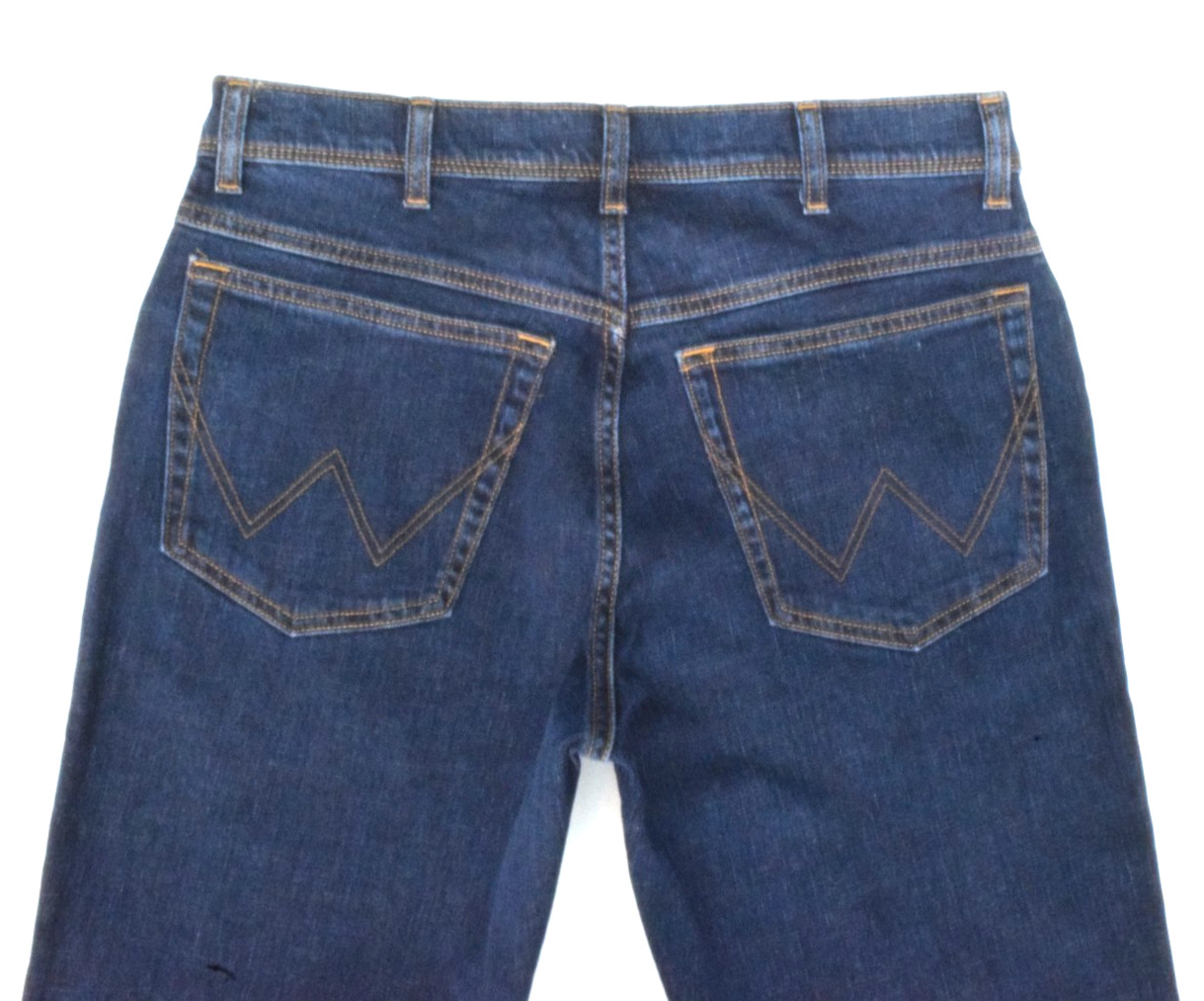 Wrangler jeans mens Texas straight fit ‘Dark Stonewash’ FACTORY SECOND WA46