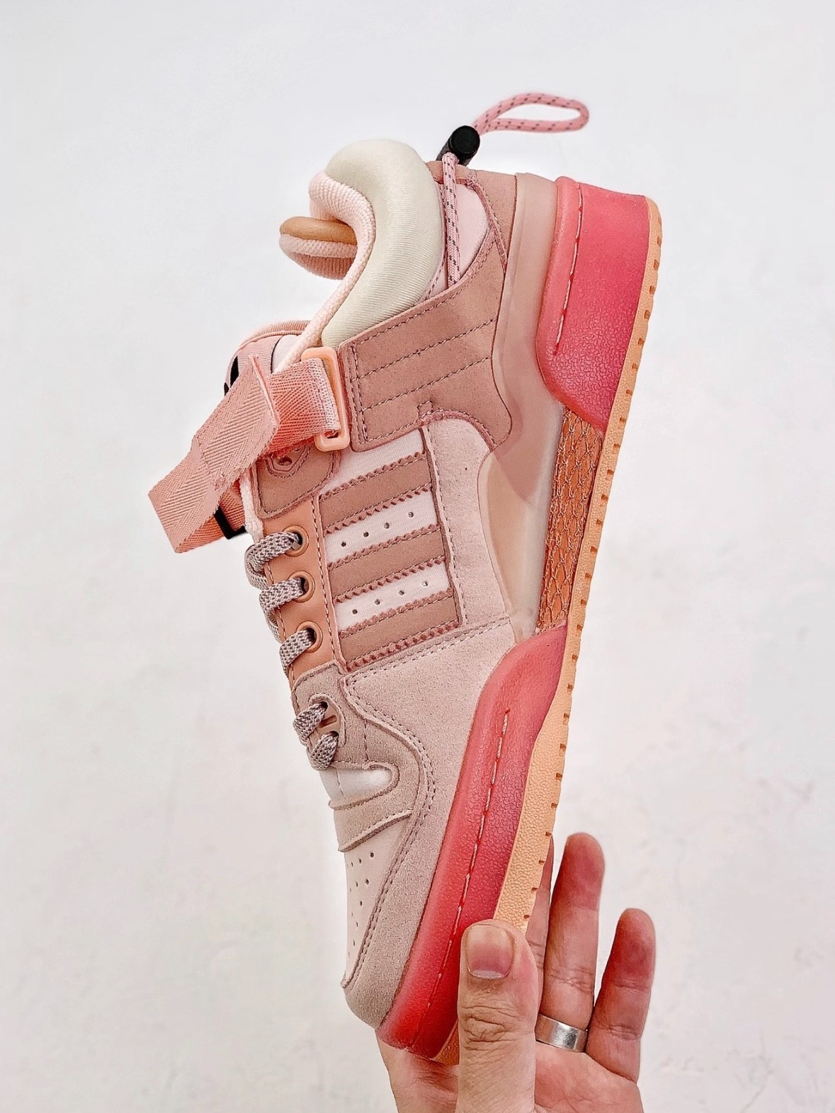 Bad Bunny x adidas Forum Low Pink Easter Egg GW0265 Brand New With Box