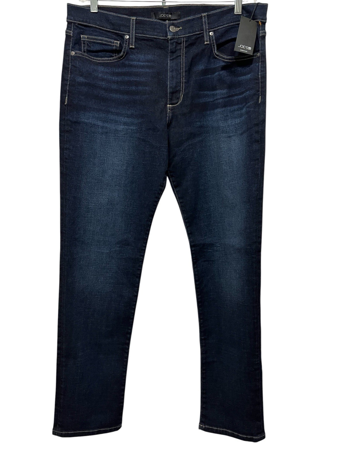 Joe’s Brixton Narrow Men’s Size 38 US High Rise Straight Leg Jeans Wash Blue