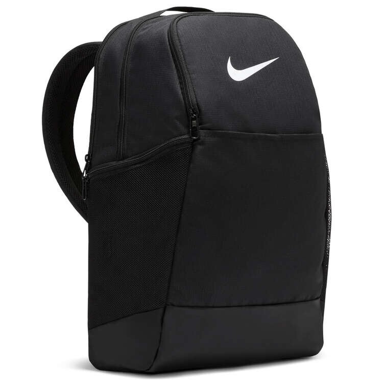 Nike Brasilia 9.5 Backpack 24L School/Work/Gym Black-White Logo FREE SHIPPING