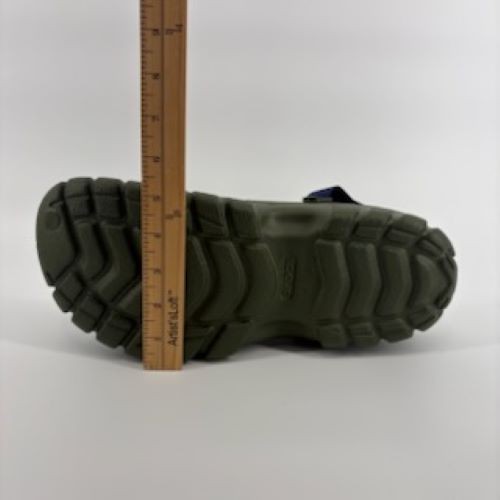 Crocs Men’s Offroad Sport Clogs Slip-on Sandals – US Size 13 | Army Green / Navy