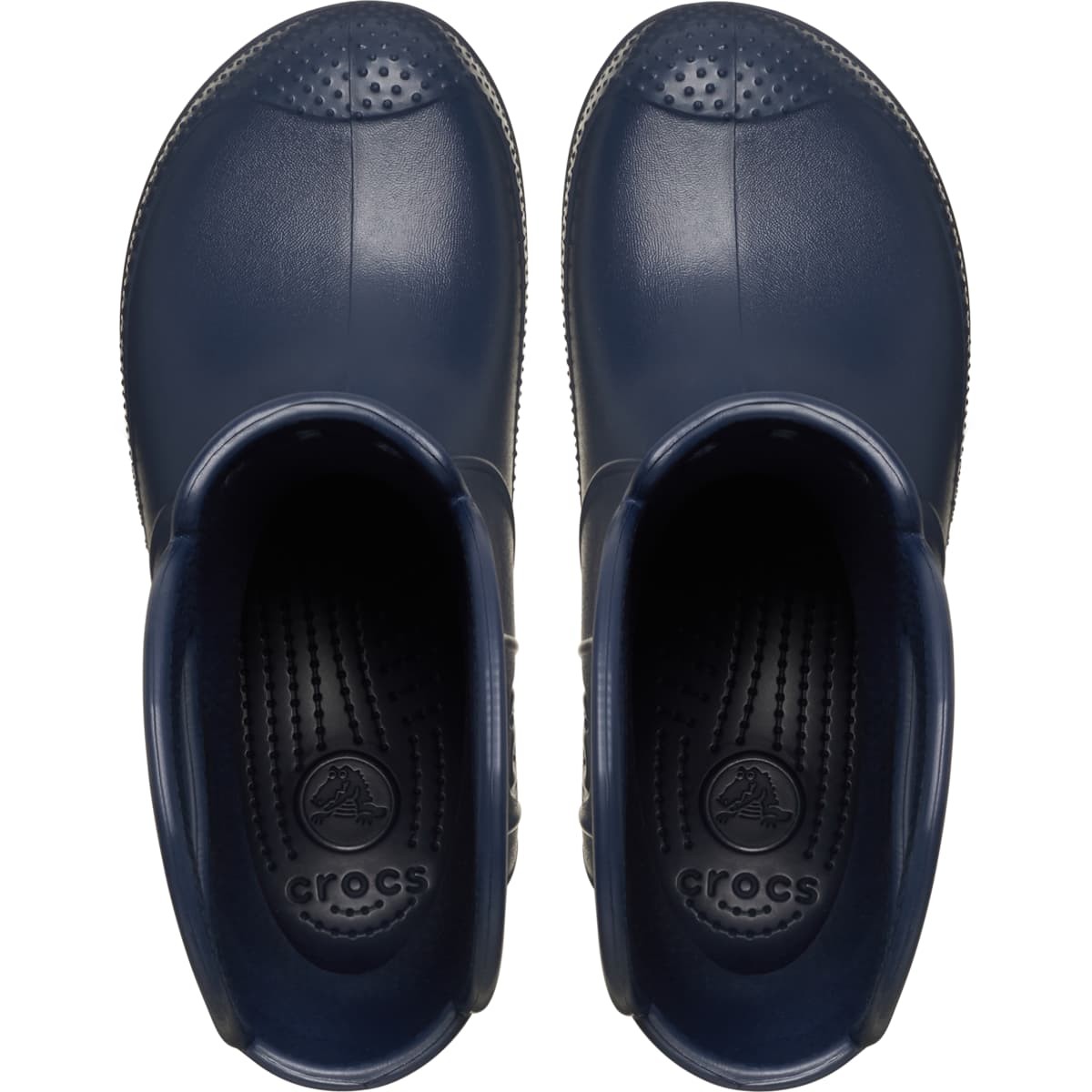 Crocs Kids Handle It Rain Boots – Waterproof, Large Handles, Reflective Heel