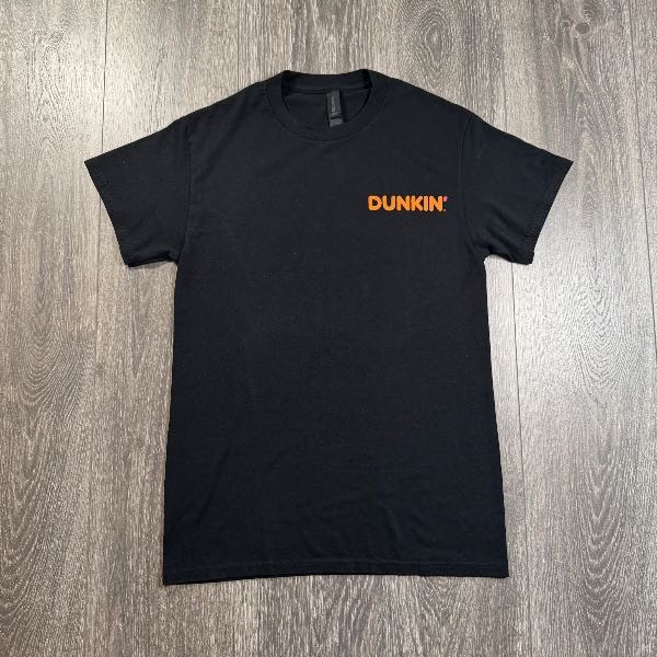 Dunkin Donuts Employee Frosted Donut Graphic T-Shirt SMALL