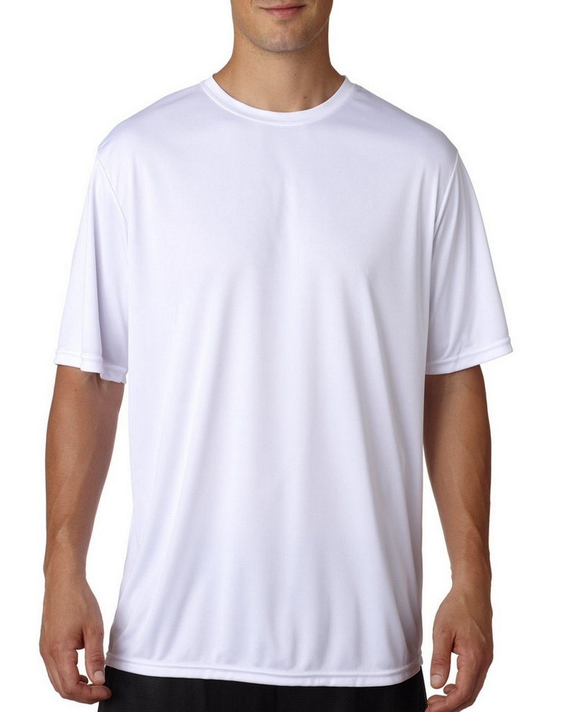 N3142 Adult Cooling Performance Tee, White, Medium