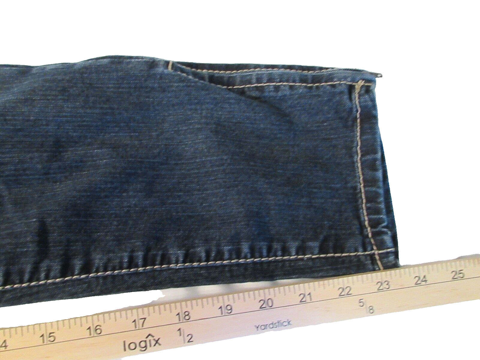 Nine West Date Night Capri Jeans Size 12 Ankle Zip Mid Rise W-33 R-10 L-23 1/2