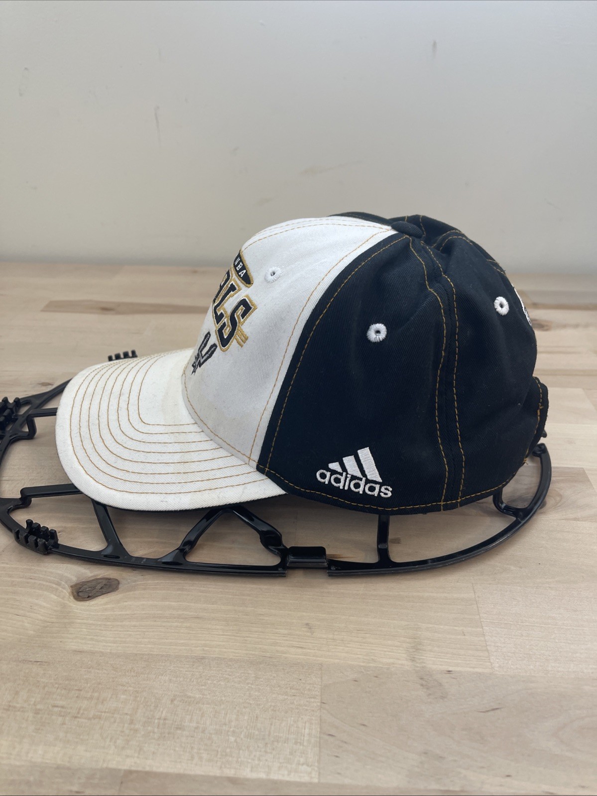2007 NBA Finals Spurs vs. Cavaliers Adidas Adjustable Hat LeBron James 1st Final
