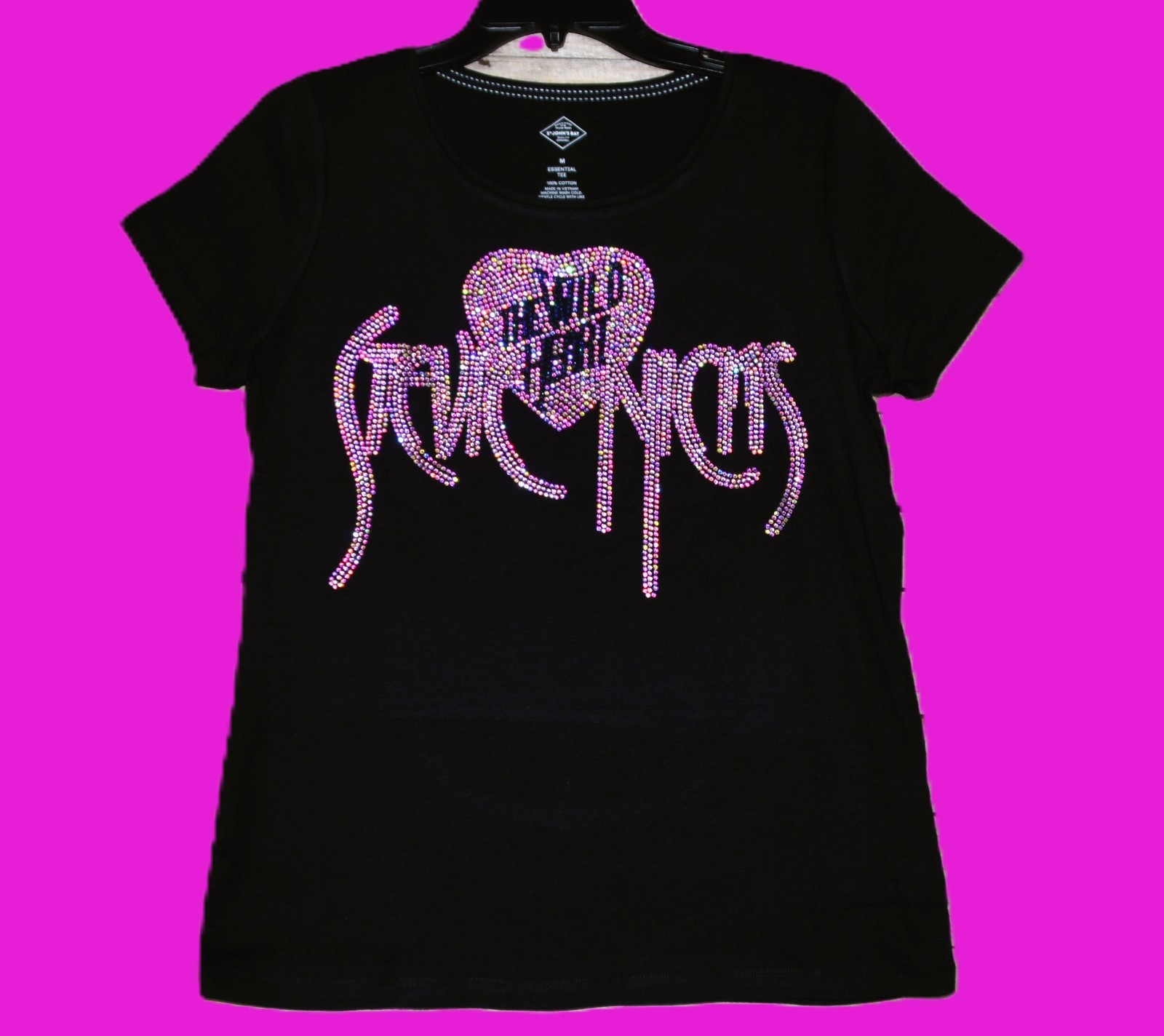 Styx rhinestone bling shirt or tank XS S M L XL XXL 1X 2X 3X 4X 5X