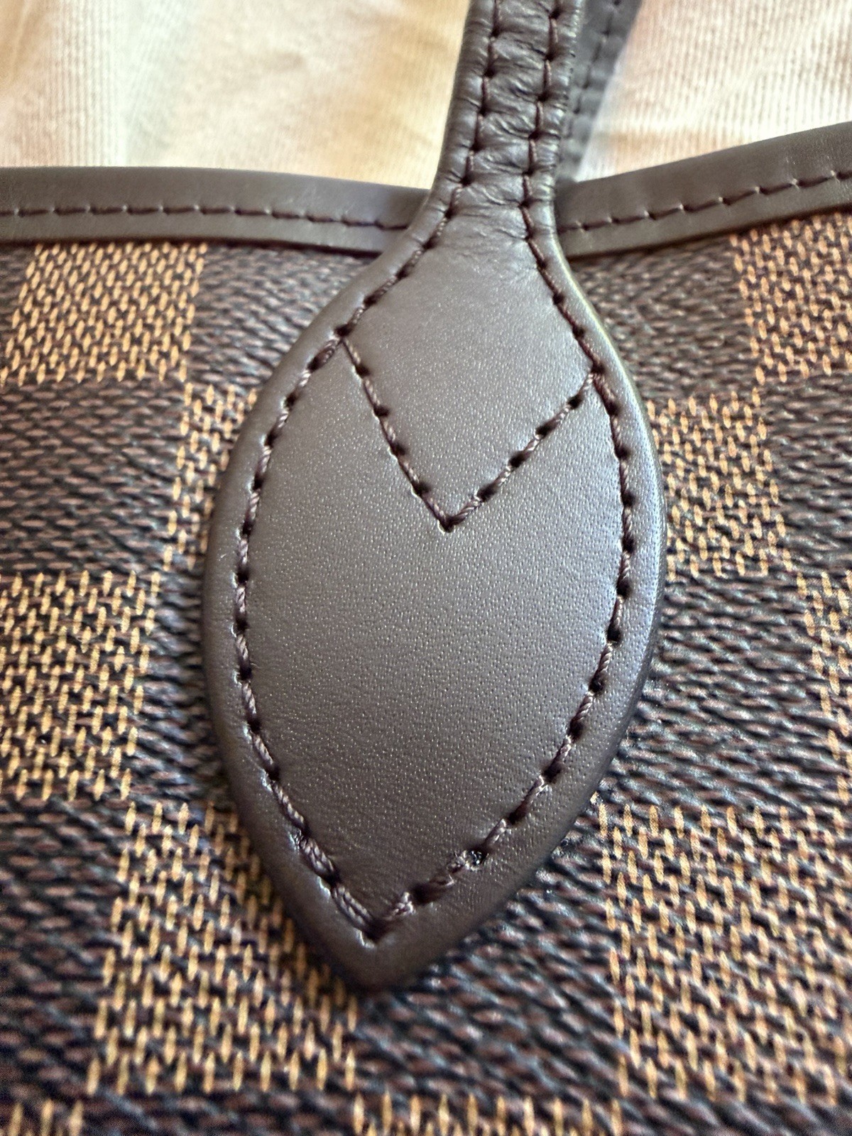 Louis Vuitton Neverfull GM Damier Ebene Canvas Bag