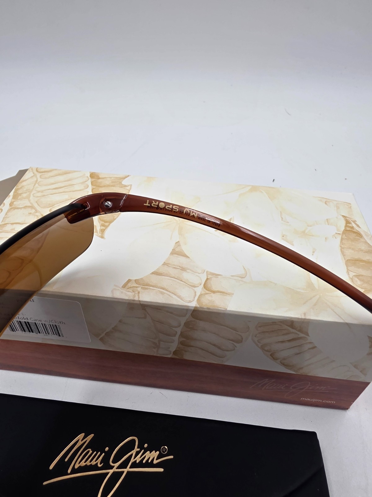 Maui Jim Lighthouse H423-26 MJ Small Tnfold Case w/Cloth