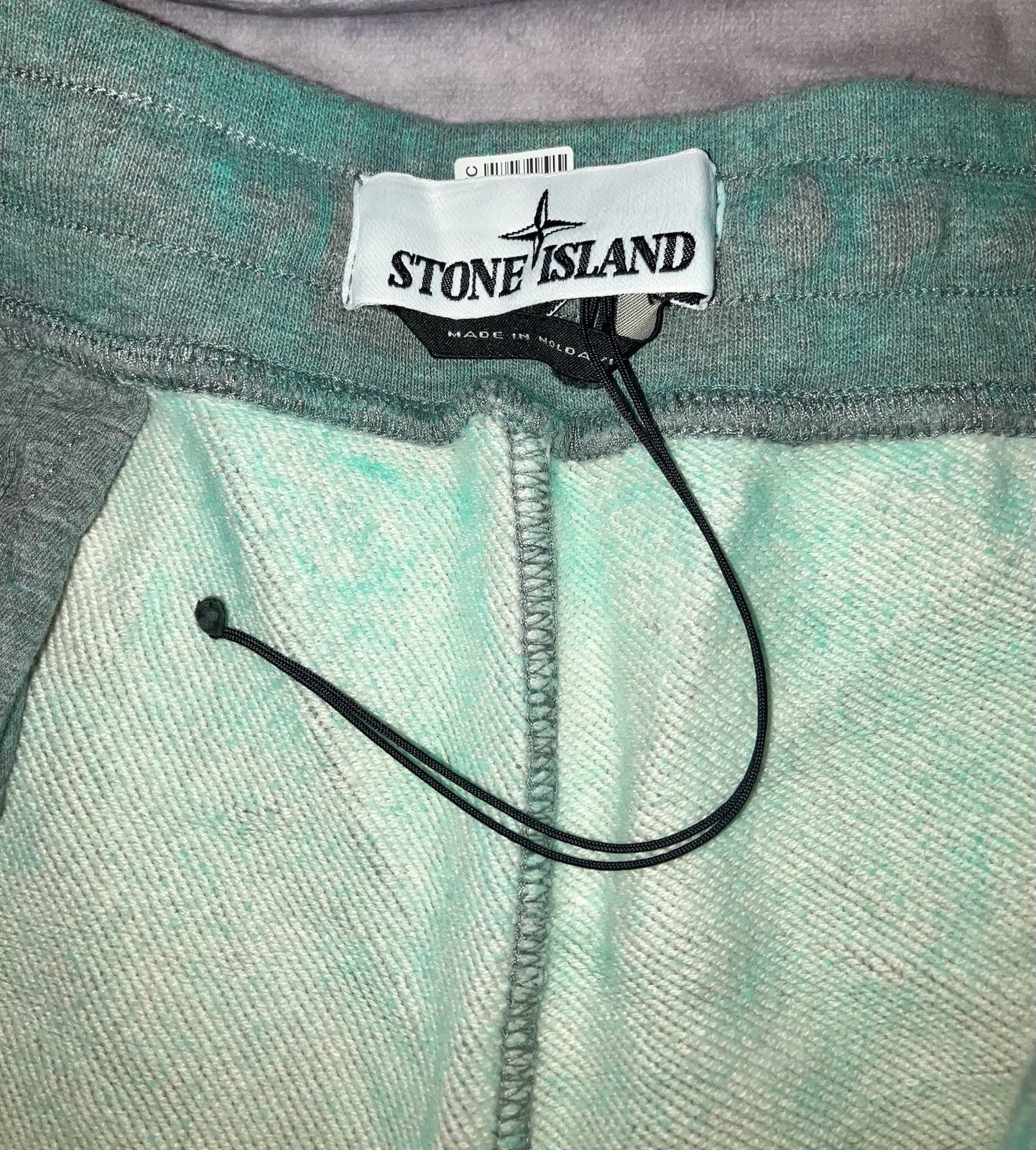 Stone Island Sweatshorts XL Men’s Blue Green Sage New Without Tags