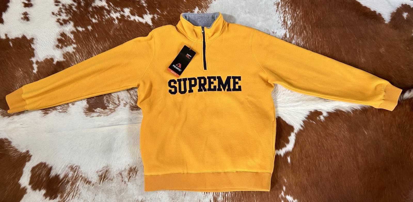 Brand New (with tags) Supreme Polartec 1/4 Zip Fleece Pullover, FW2011