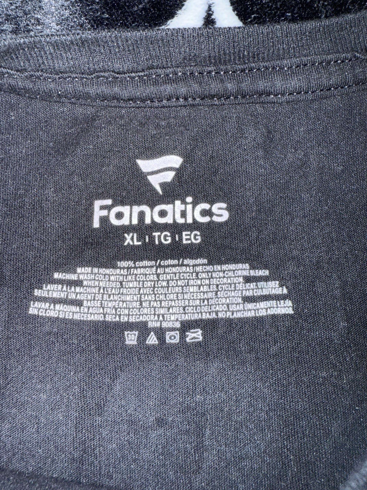 Philadelphia Eagles Super Bowl Mens T-Shirt Size XL Black Fanatics Football NFL
