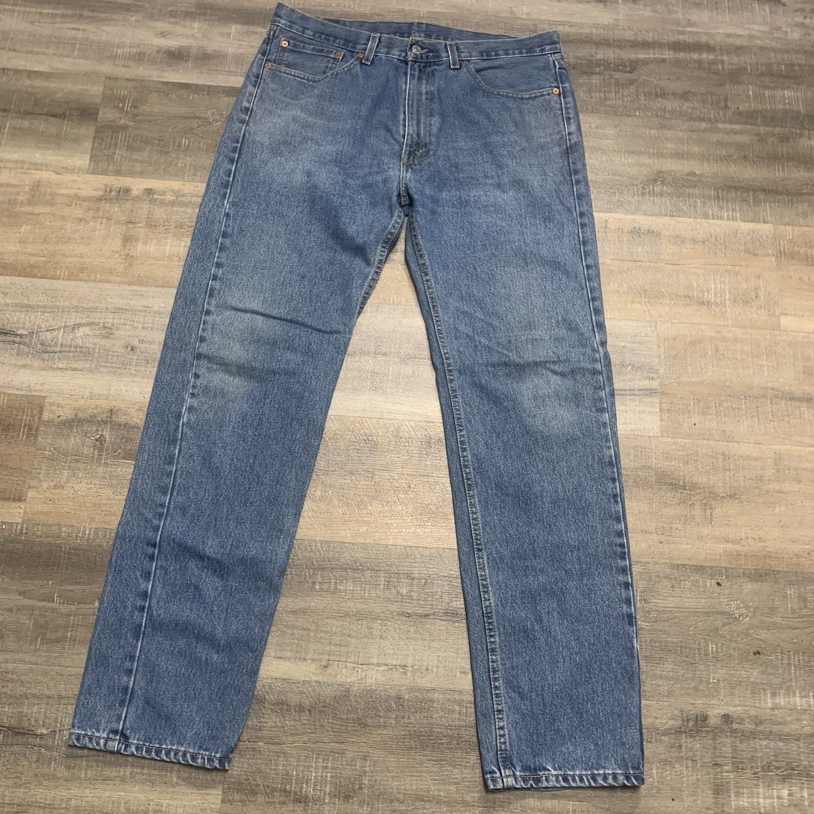 Levis 505 Mens 36 X 34 Straight Jeans