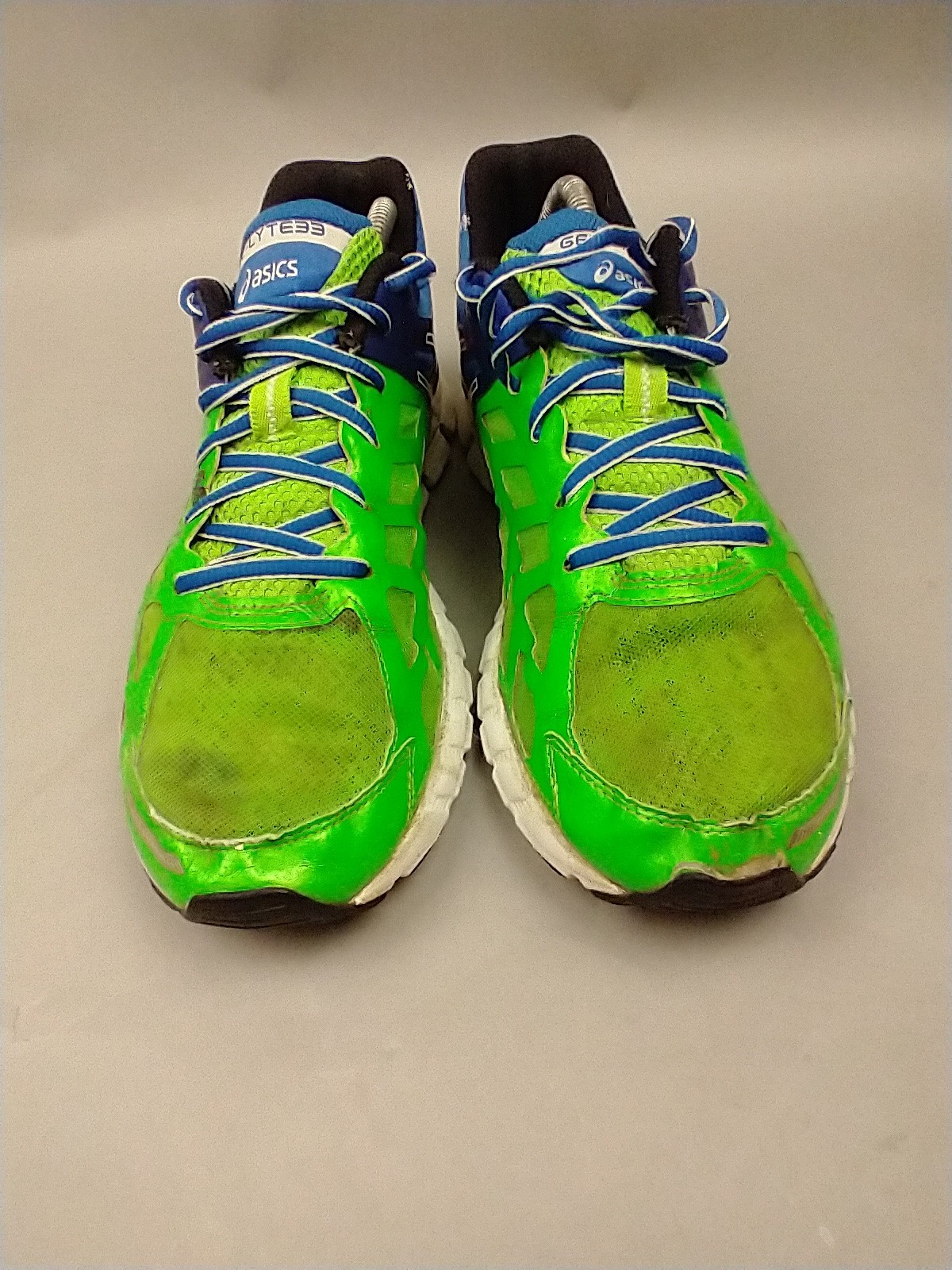 Asics Gel Lyte 33 T2H2N Green/Blue Run/Tennis/Pickleball Shoe Mens 9.5 Sneakers