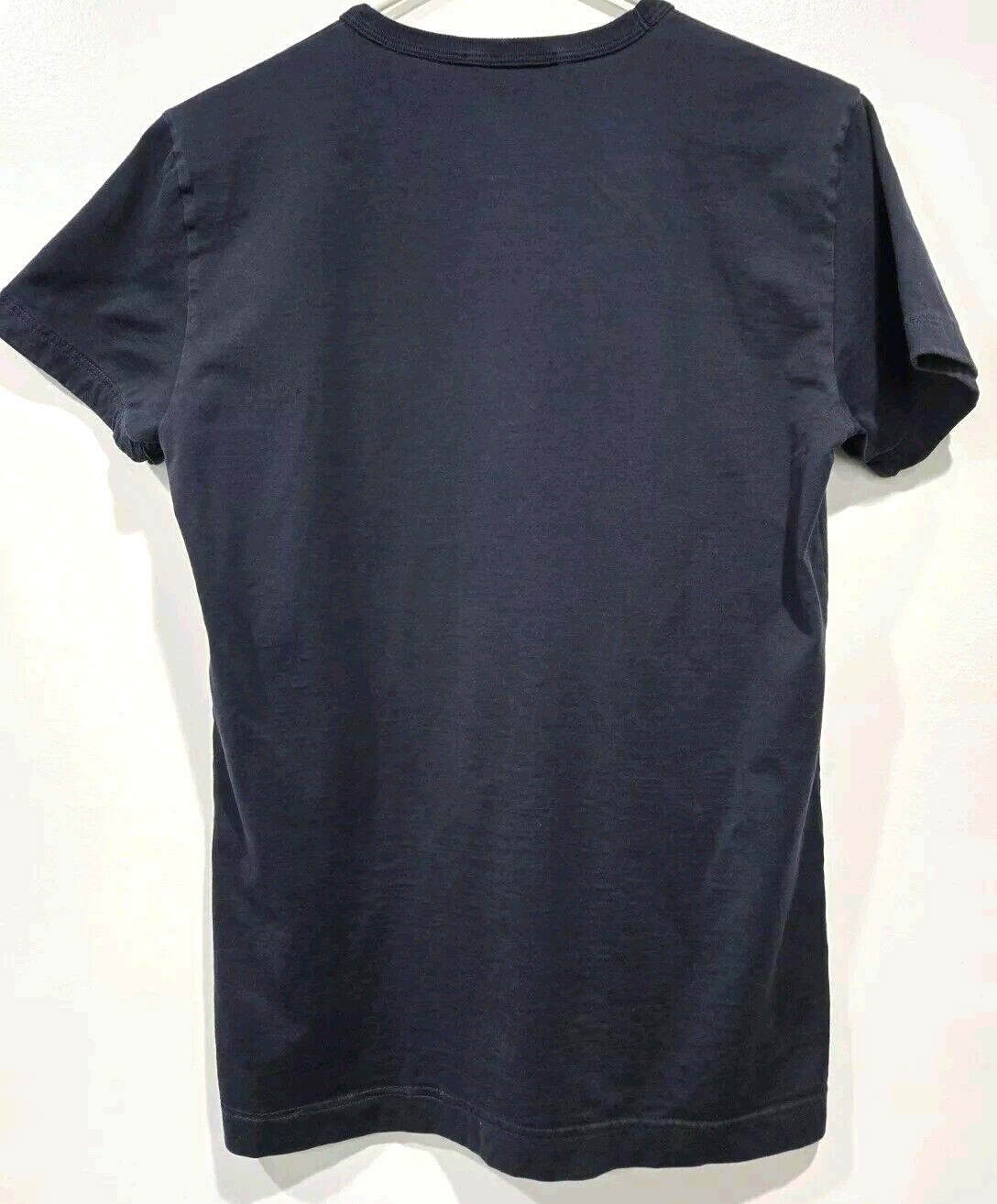 Dolce & Gabbana Essential Logo Plaque T-Shirt Short Sleeve Navy Blue 48 US 12/L