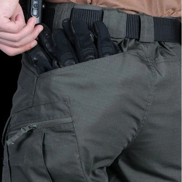 Mens Tactical Shorts Cargo Shorts Outdoor Waterproof Hiking Fishing Track Shorts