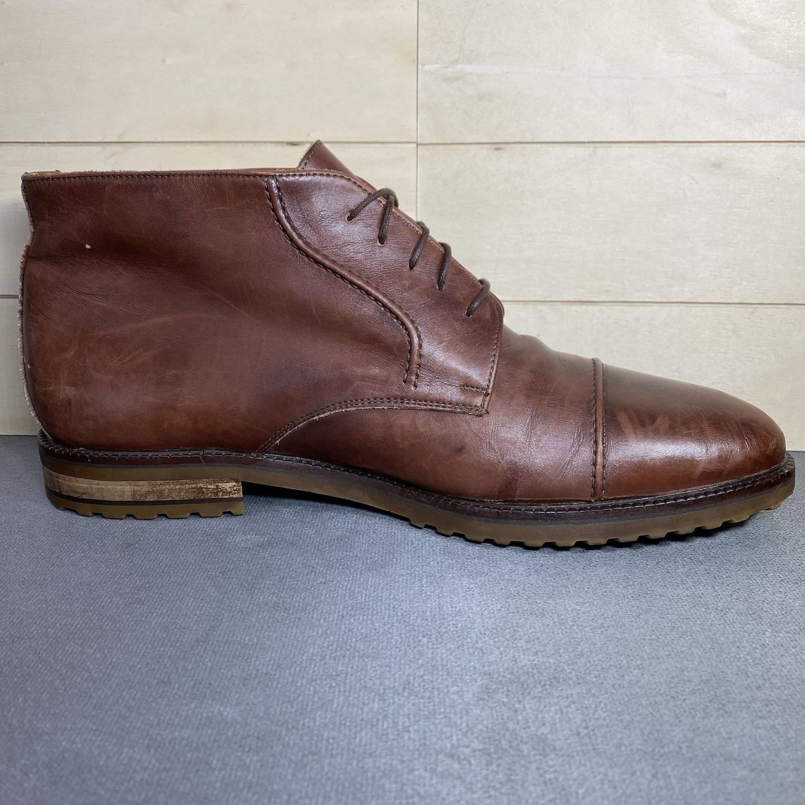 Bostonian Florentine Chukka Boots Brown Leather Men’s Size 10.5 M Shoes
