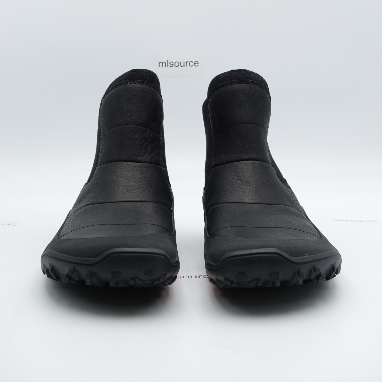 Vivobareftoot Explorer Men’s Insulated Leather Chelsea Boots 309616-01 Obsidian