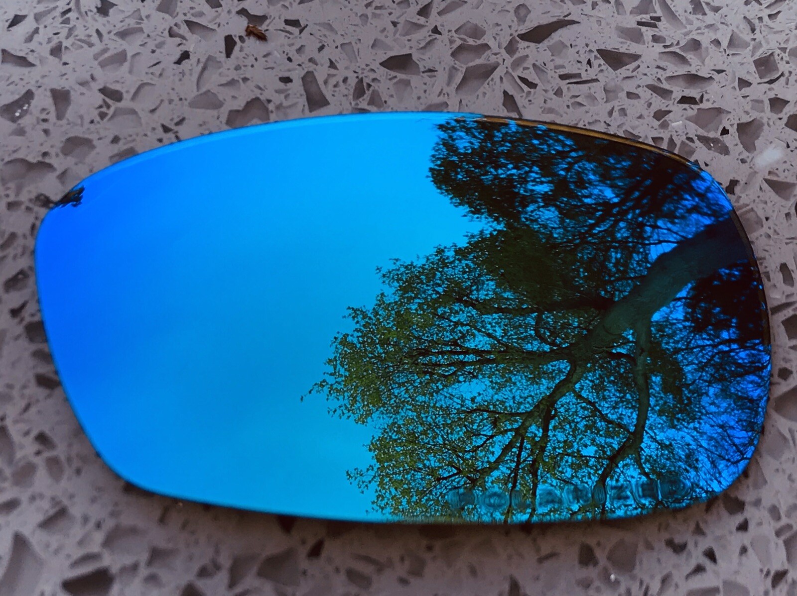 ETCHED POLARIZED ICE BLUE MIRRORED REPLACEMENT LENSES FOR OAKLEY CROSSHAIR 2.0