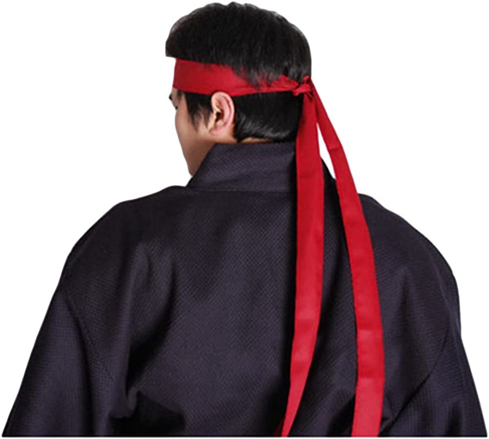 2PCS 200cm Kendo Samurai Warrior Kendo Headband Ninja Headband