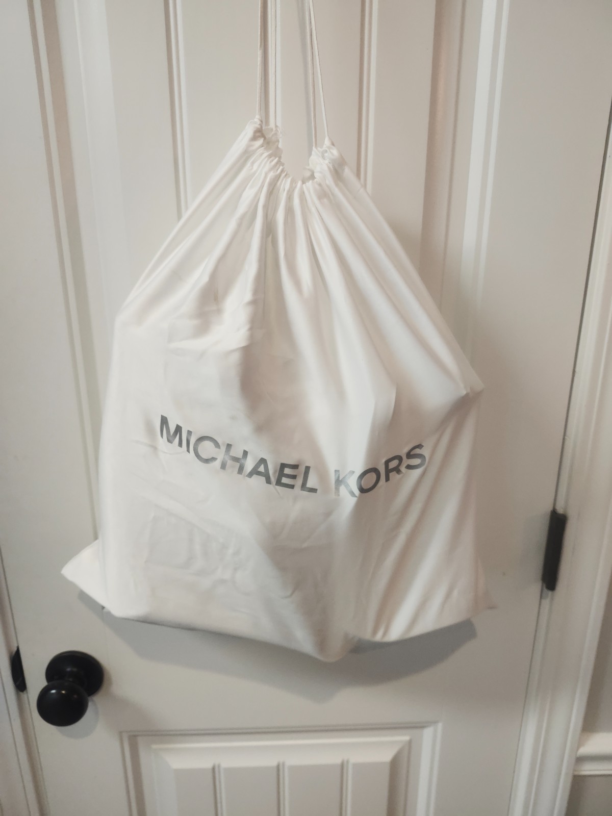 Michael Kors Hayley Medium North-South Saffiano Leather Tote White/Vanilla w/Bag