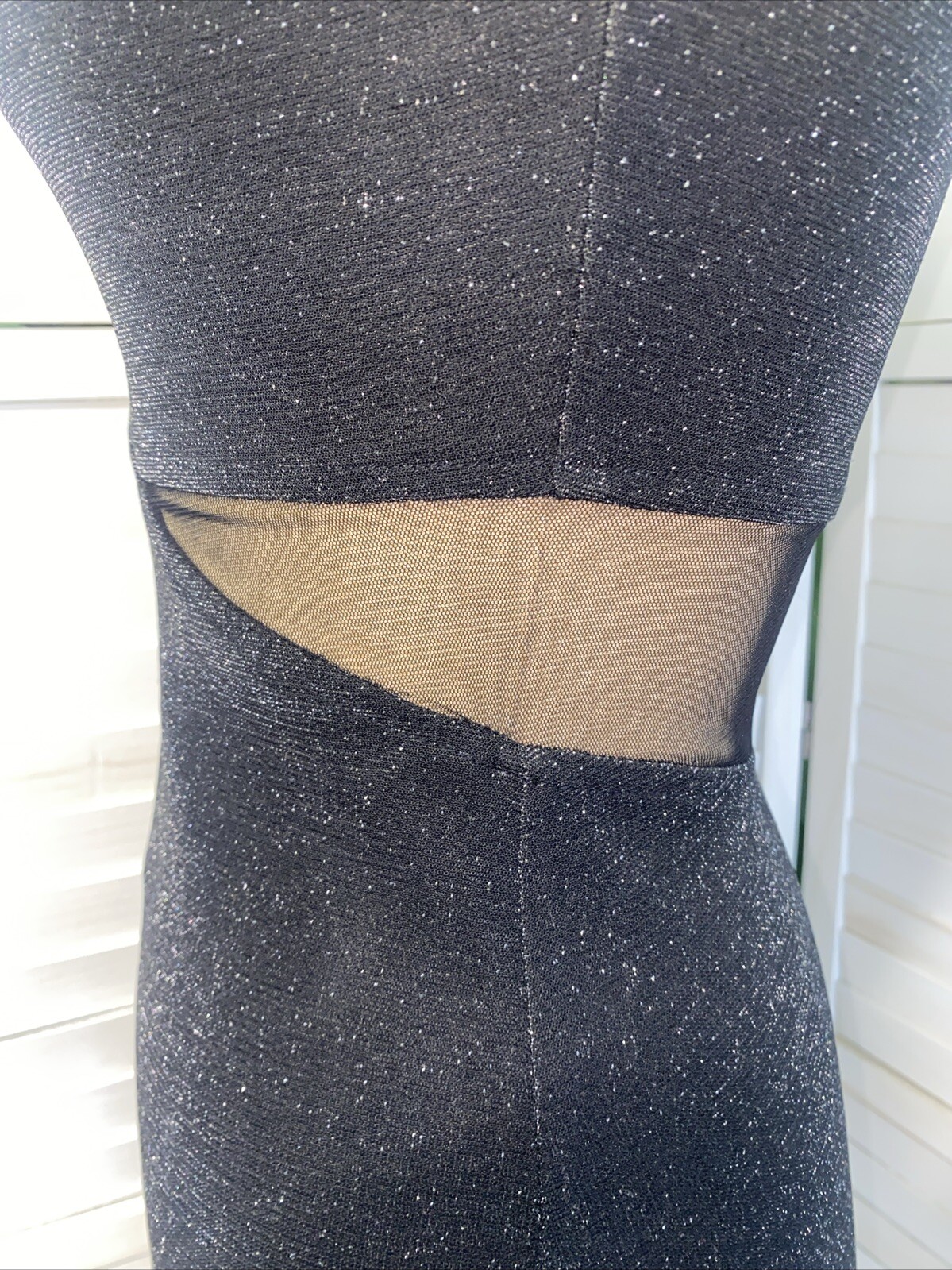 Vintage Jay Jacobs 80s 90s Formal Cocktail Prom Little Black Dress Small USA