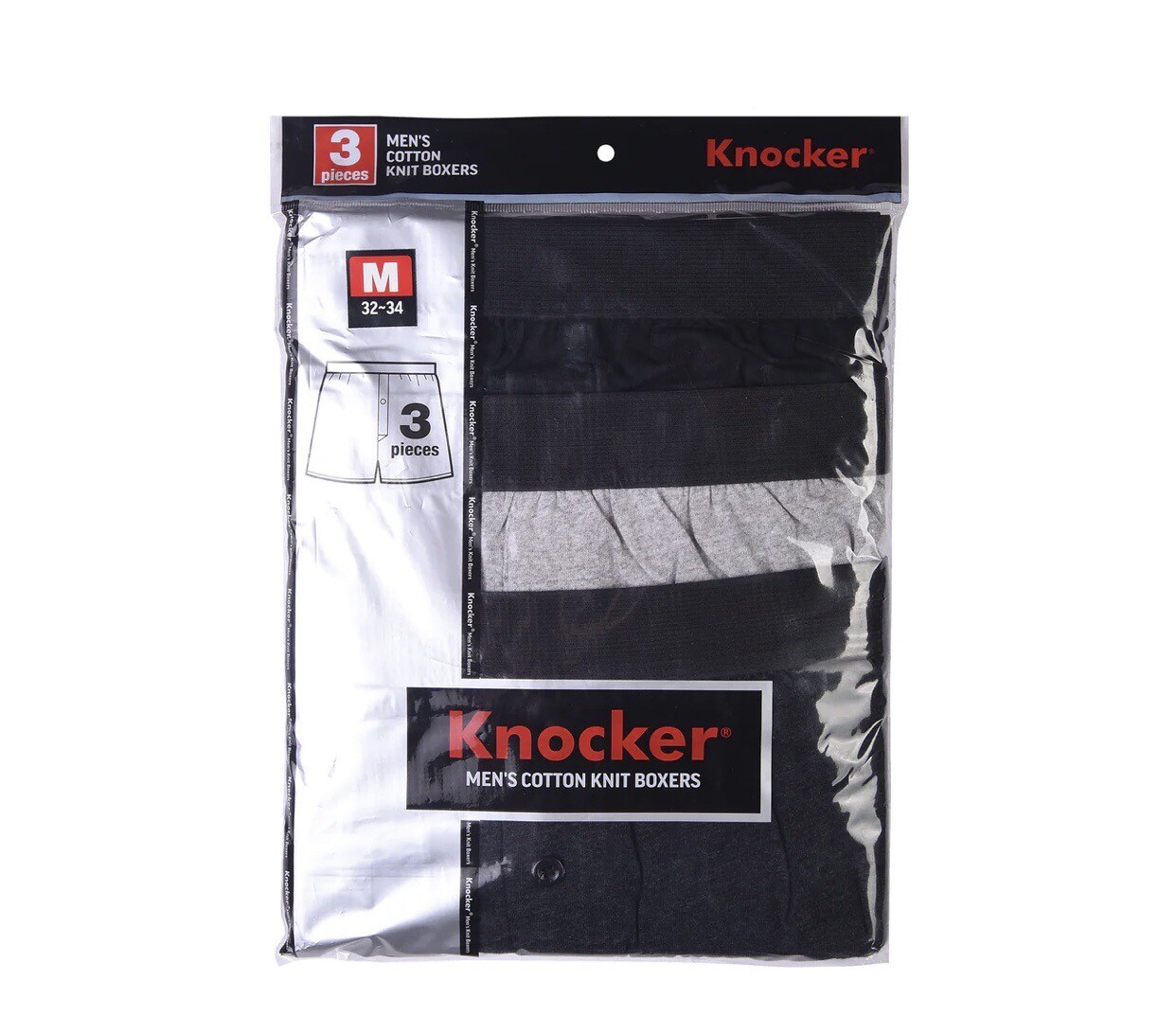 3 6 12 Men’s Plain Boxer Shorts 100% Cotton Underwear Knit Solid Assorted Color