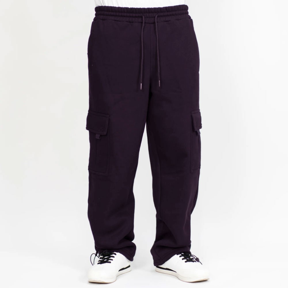 FB COUNTY MENS HEAVYWEIGHT FLEECE CARGO PANTS FBCOUNTY CASUAL SWEATPANTS XS-3XL
