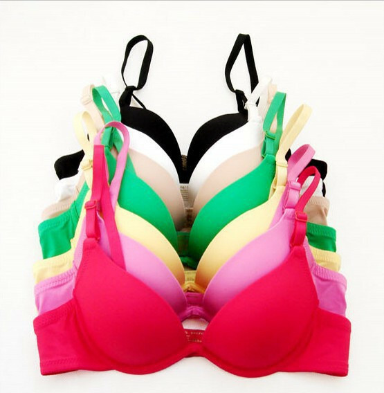 Young BRAS Small Breasts 28 30 32 34 36 38 40 AAABCD Push Up Bra Wired Brassiere